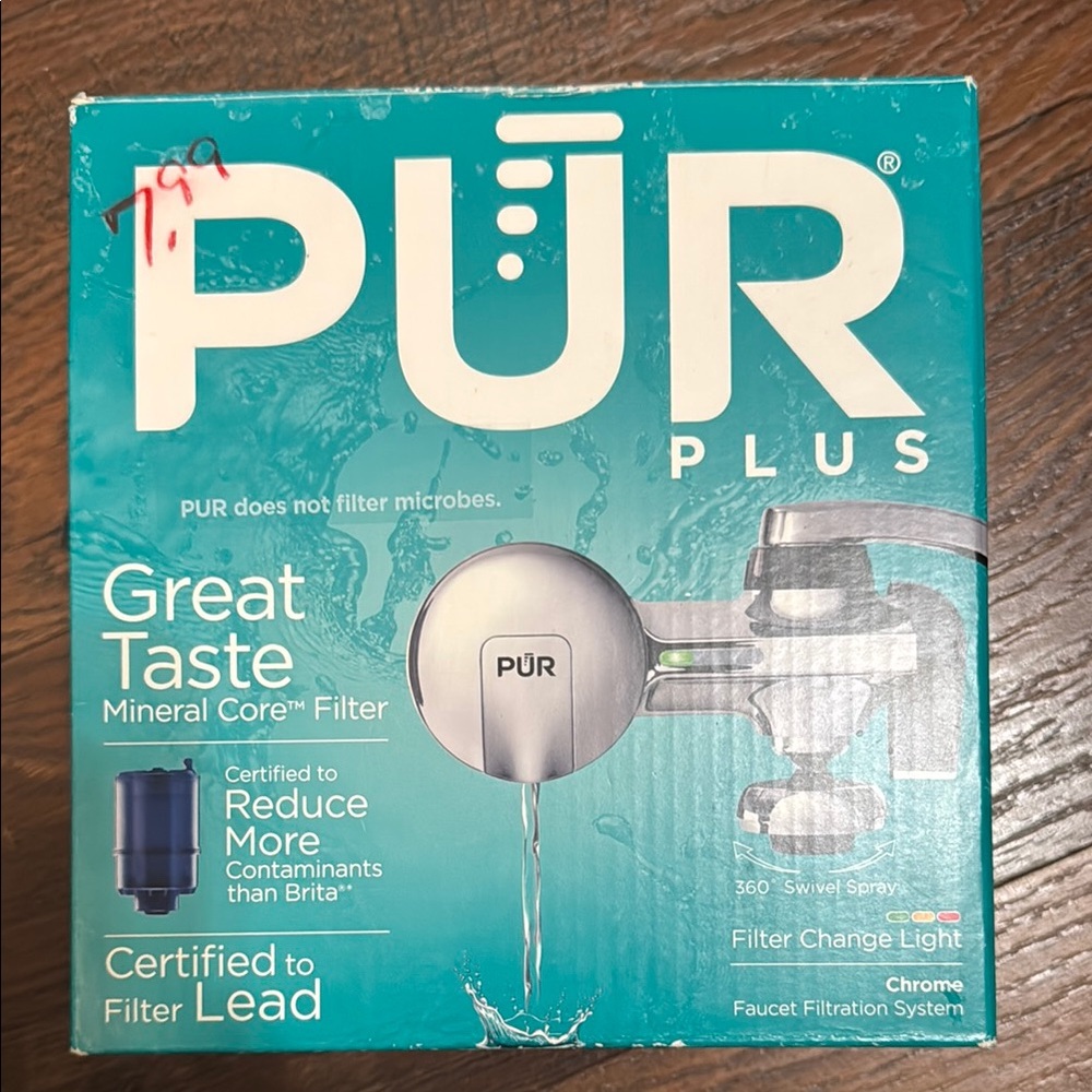 PUR Plus Chrome Faucet Filter System